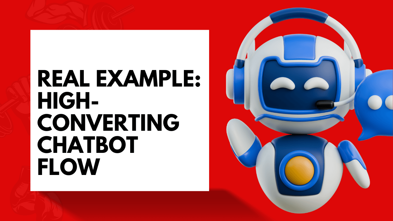 Real example of a high-converting chatbot flow