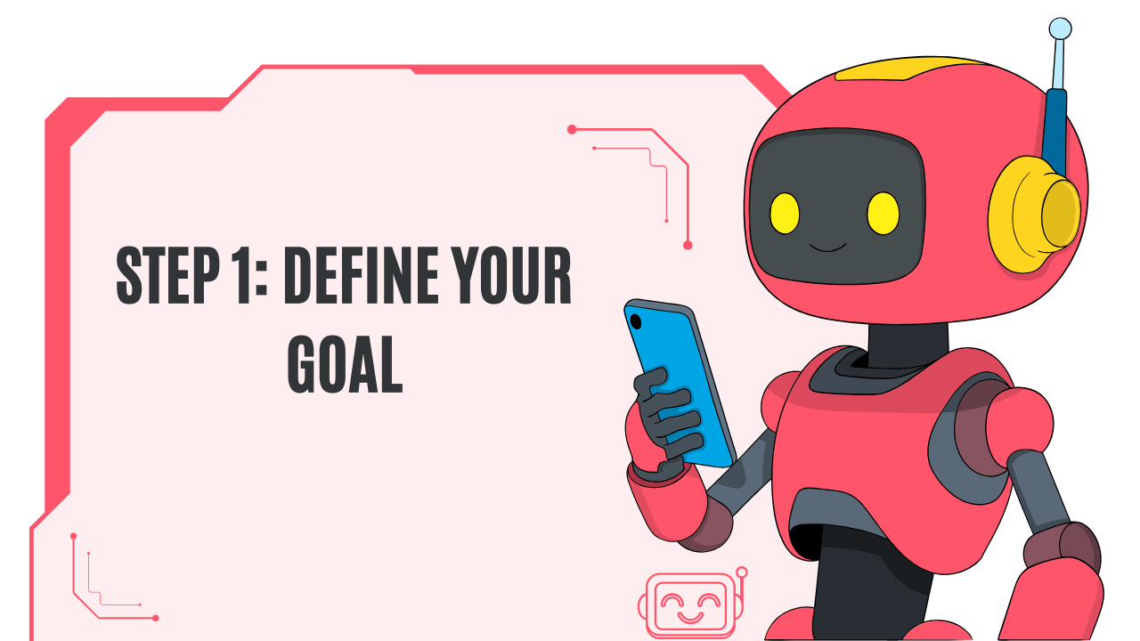 Step 1: define your goal
